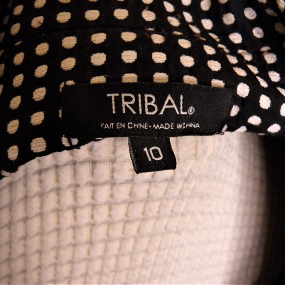 Tribal 3/4 Sleeve Lined Blazer - Picture 3 of 4